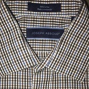 Joseph Abboud 100% cotton LS button down Sz 16